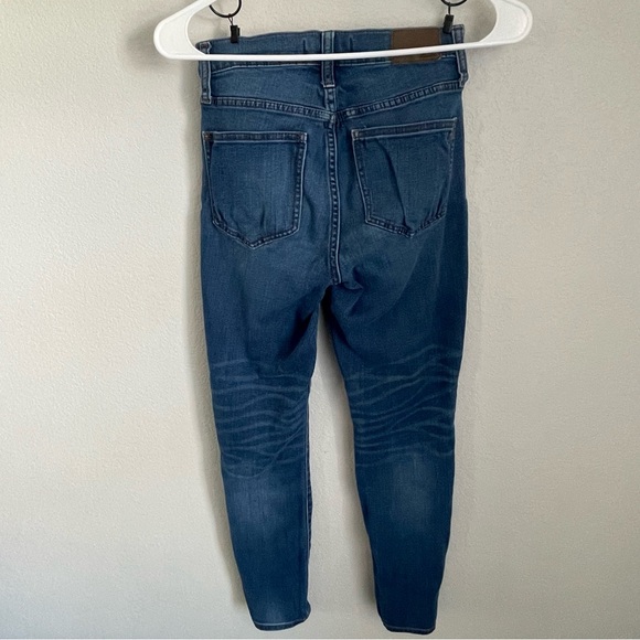 Madewell Women's High-Rise Skinny Jeans in Danny Wash Size 25 - Picture 9 of 11